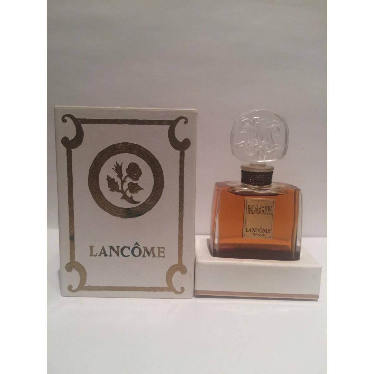 Lancome Magie by Lanc ME 1 oz/30 ml Extrait Parfum Bottle W/box Vintage Rare