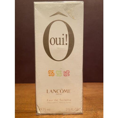 O Oui by Lancome 2.5 Fl oz / 75 ml Eau de Toilette Spray For Women Rare