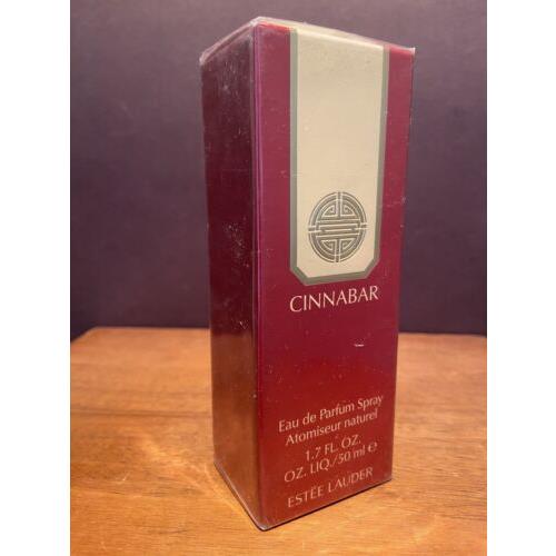 Vintage Cinnabar by Estee Lauder 1.7 oz /50 ml Edp Spray Formula