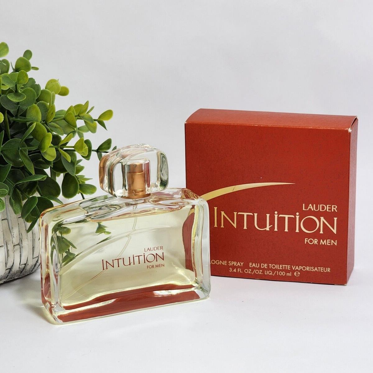 Intuition For Men by Estee Lauder Cologne Spray Eau de Toilette Spray- 3.4 fl oz