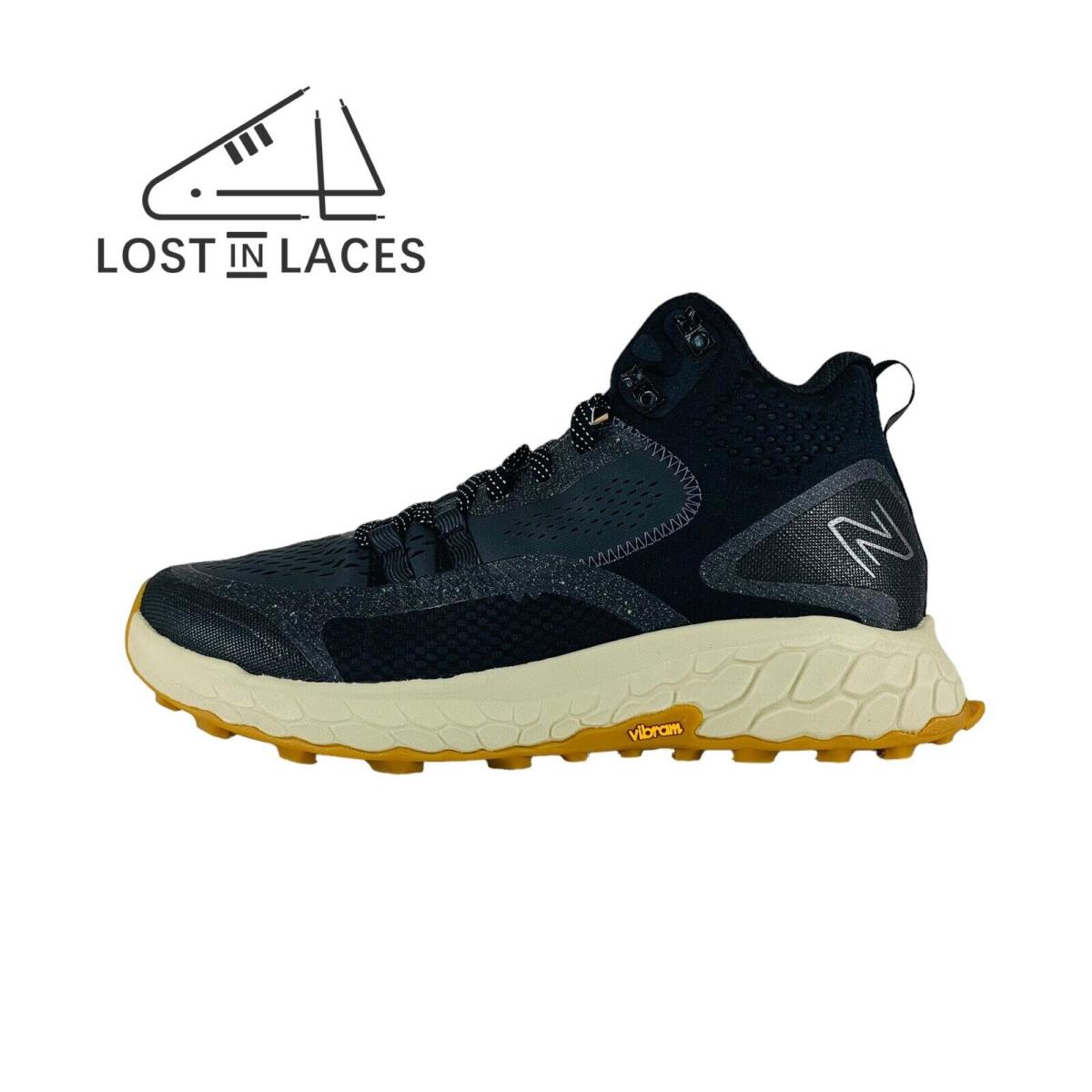 New Balance Fresh Foam X Hierro Mid New Men`s Black Hiking Shoes Mthimcbb - Black