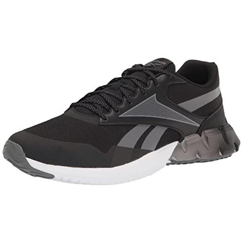 Reebok Men`s Ztaur Running Shoe Black/Pure Grey/White