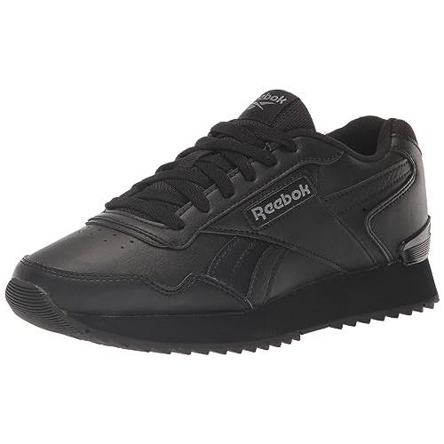 Reebok Unisex-adult Glide Ripple Clip Sneaker Black/Pure Grey