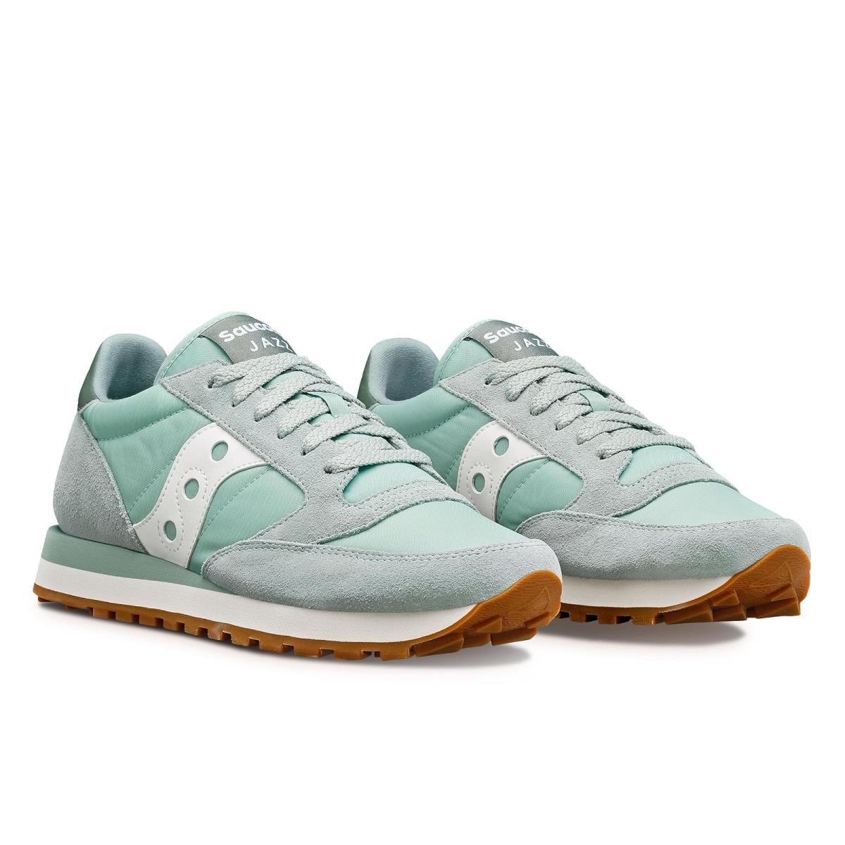 Woman`s Sneakers Athletic Shoes Saucony s Jazz Mint/White
