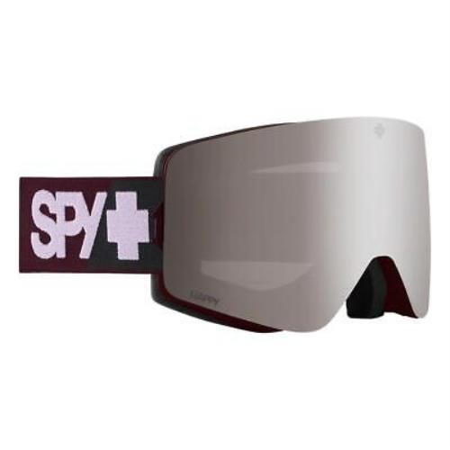 Spy Optic Marauder Goggles Merlot Happy Bronze Silver Mirror+bonus Lens