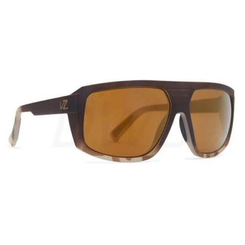 Vonzipper Quazzi Xccy 61 Leoshark / Wildlife Bronze Polarized Sunglasses