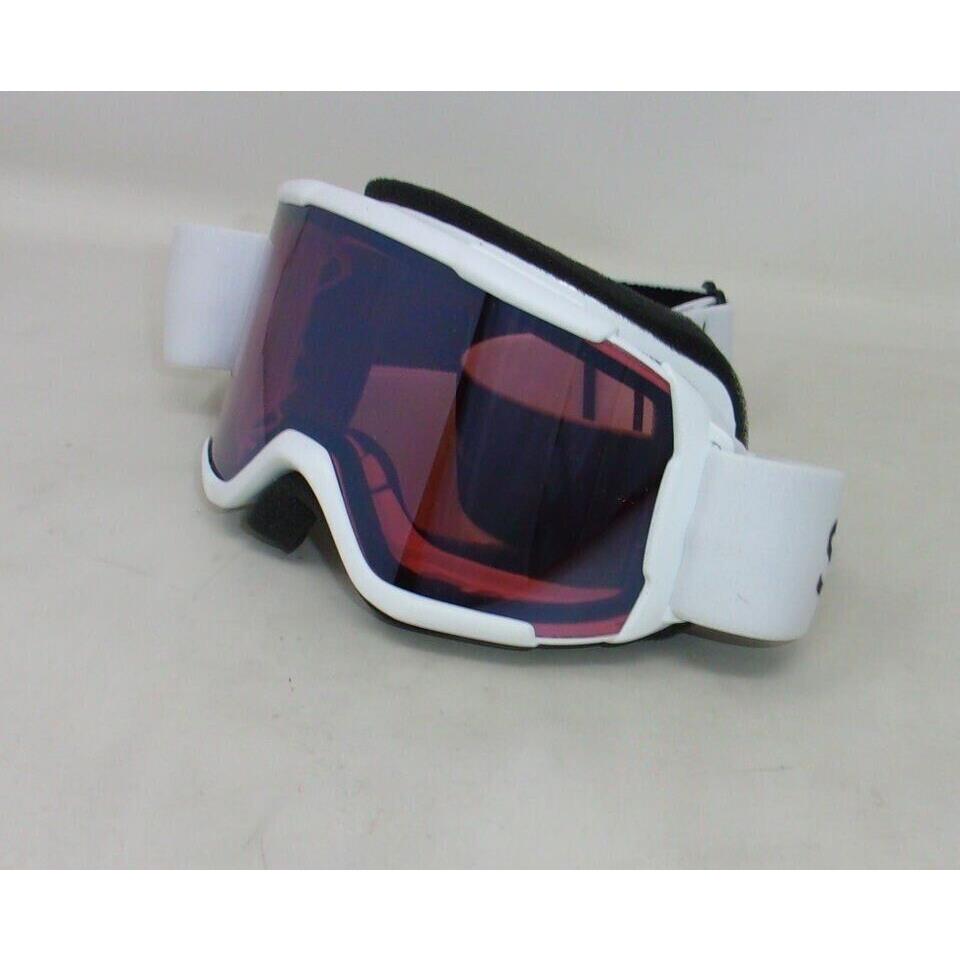 Winter Snow Goggles Youth Daredevil Smith Optics White/carbonic-x OS