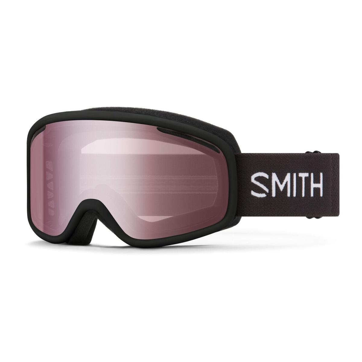 Smith Vogue Snow Goggles Black Frame Ignitor Mirror Lens