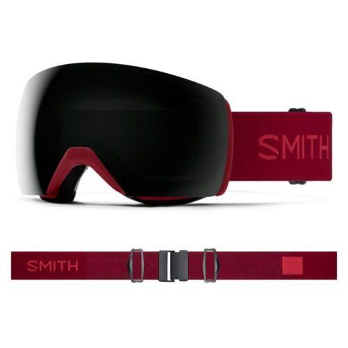Smith Optics Skyline XL Unisex Snow Goggle - in Sangria Red Chromapop Sun Black