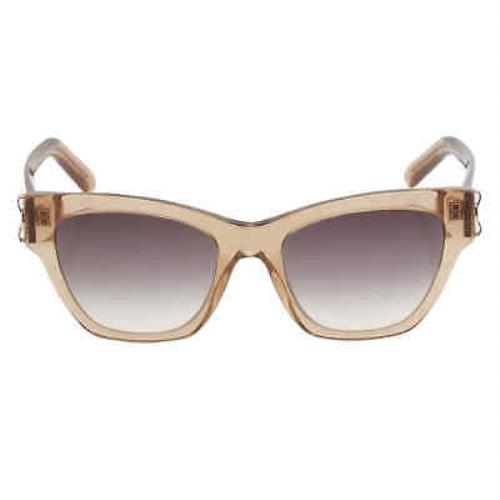 Salvatore Ferragamo Grey Cat Eye Ladies Sunglasses SF1010S 261 53 SF1010S 261 53