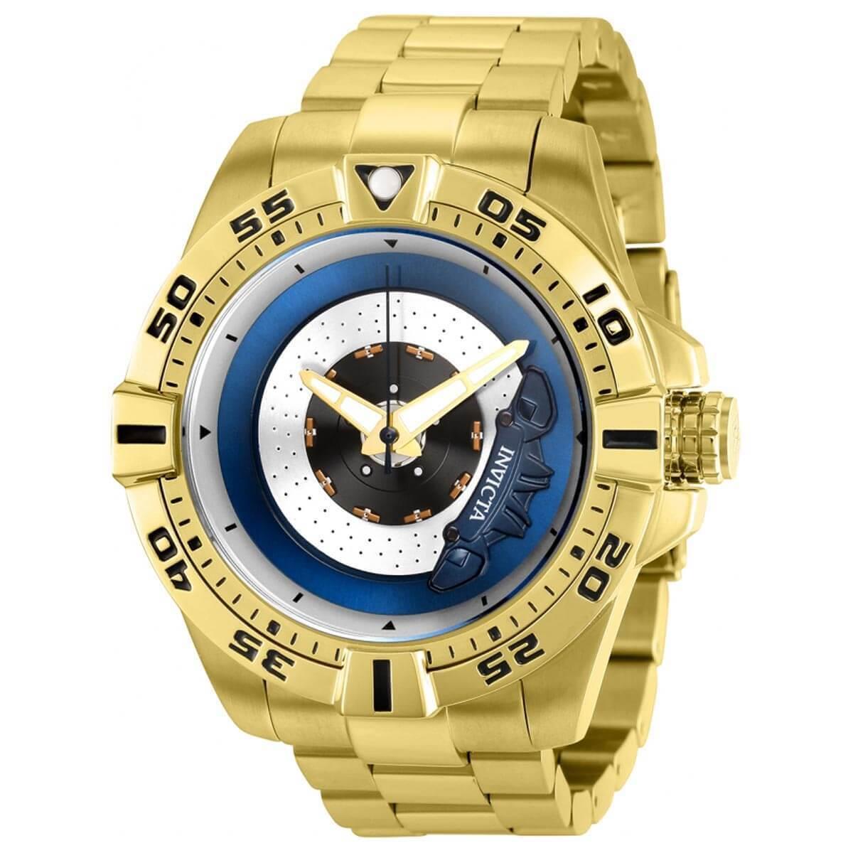 Invicta 37049 S1 Rally Automatic 51MM Men`s Gold-tone Stainless Steel Watch