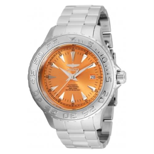 Invicta 2302 Men`s Ocean Ghost Automatic Copper Dial Dive Watch - Face: , Dial: Brown, Band: Silver