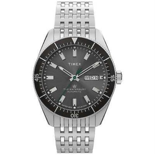 Timex Waterbury Dive Automatic 40mm Black SS Watch