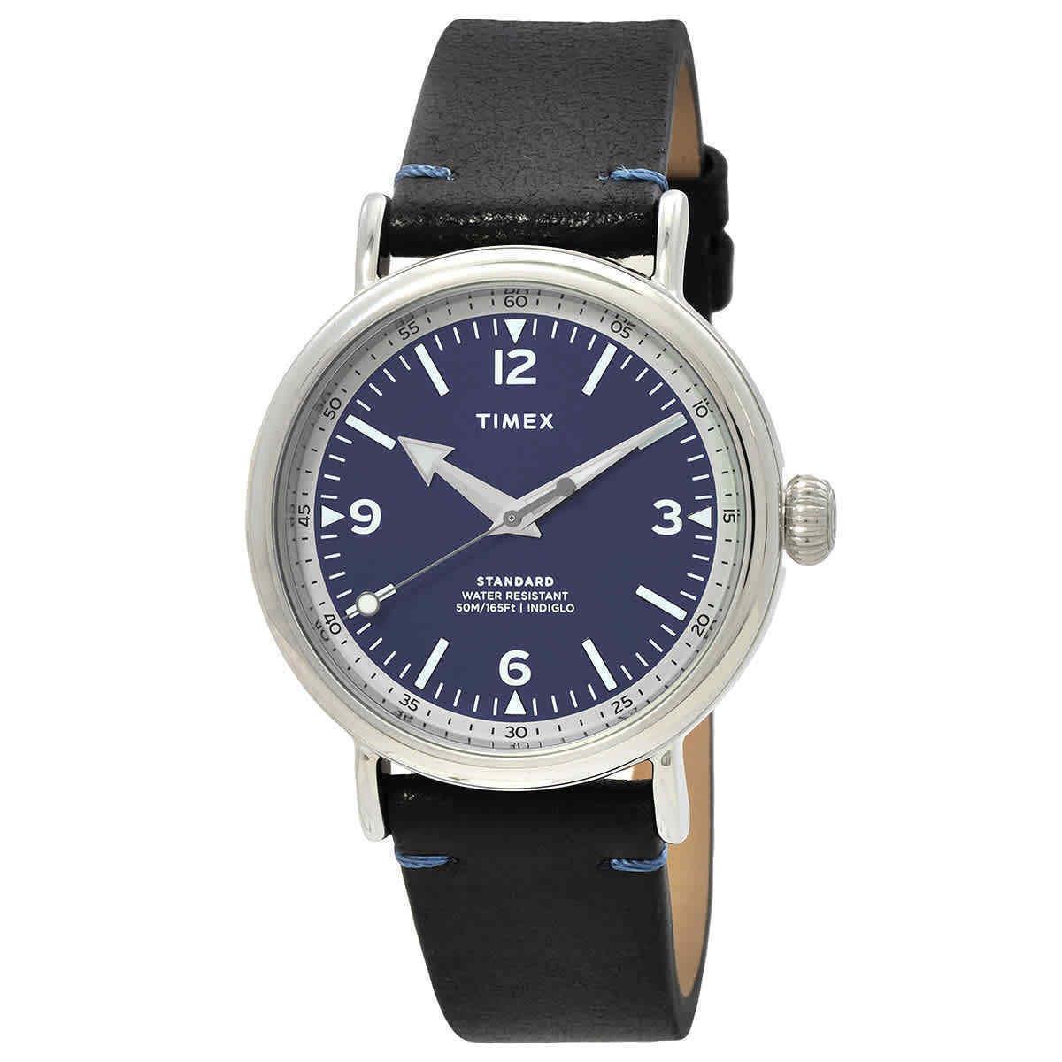 Timex Standard Quartz Blue Dial Men`s Watch TW2V71300