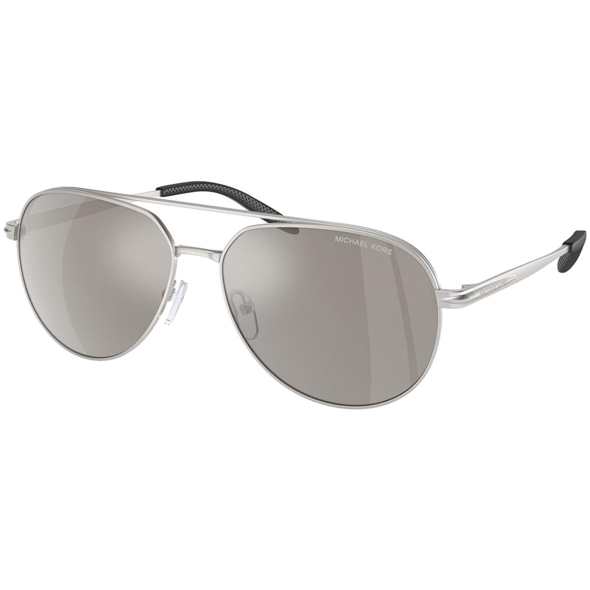 Michael Kors Highlands Men`s Aviator Sunglasses w/ Mirror Lens - MK1142