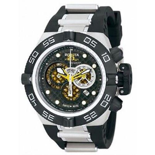 Swiss Made Invicta 6568 Subaqua Noma IV Chronograph Watch with 3-Slot Dive Case