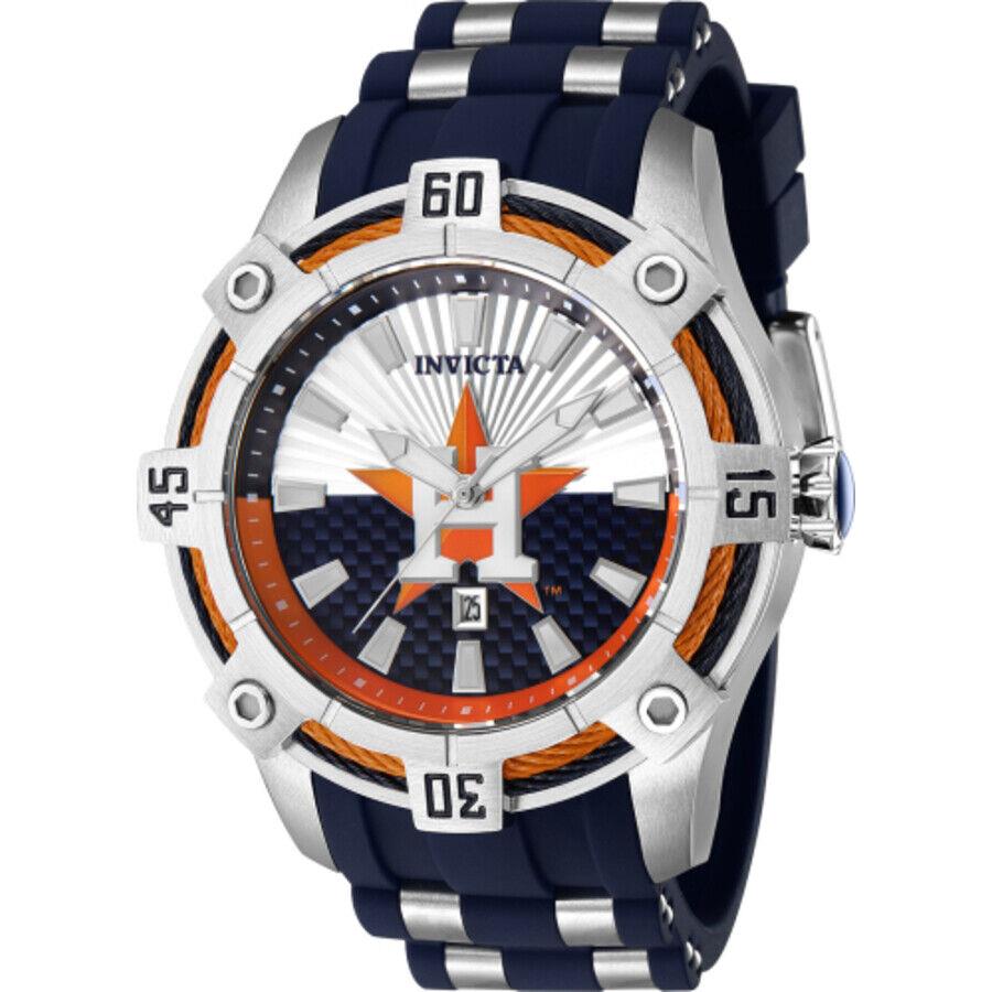 Invicta Mlb Houston Astros Quartz Men`s Watch 43269