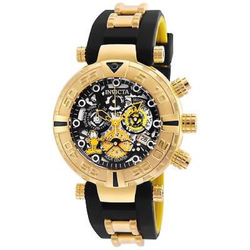 Invicta Garfield Character Subaqua Noma I Skeleton Dial Men`s Watch 24879