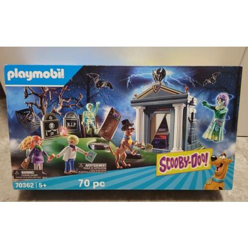 Playmobil Scooby-doo Adventure in The Cemetery Playset 70362 70 Pieces