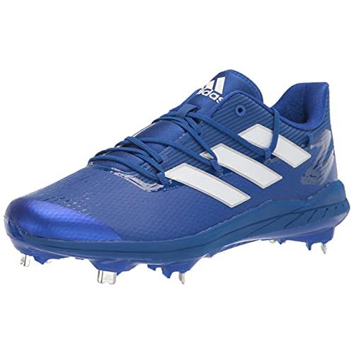 Adidas Men`s Afterburner 8 Baseball Shoes Team Royal Blue/White/White