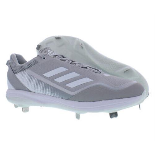 Adidas Icon 7 Mens Shoes - Team Light Grey/Footwear White/Silver Metallic, Main: Grey