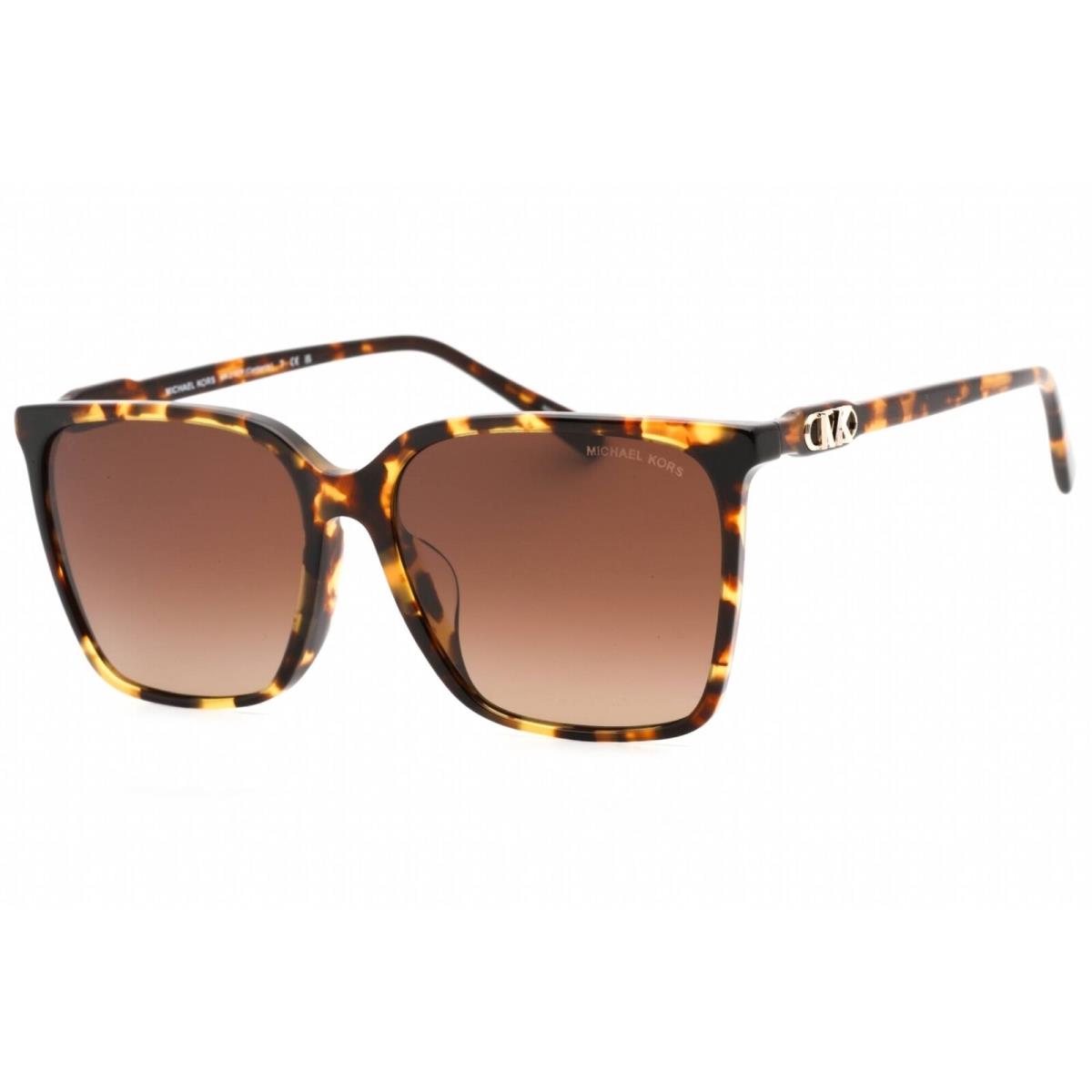 Michael Kors Women`s Sunglasses Dark Tortoise Rectangular Frame 0MK2197F 3006T5