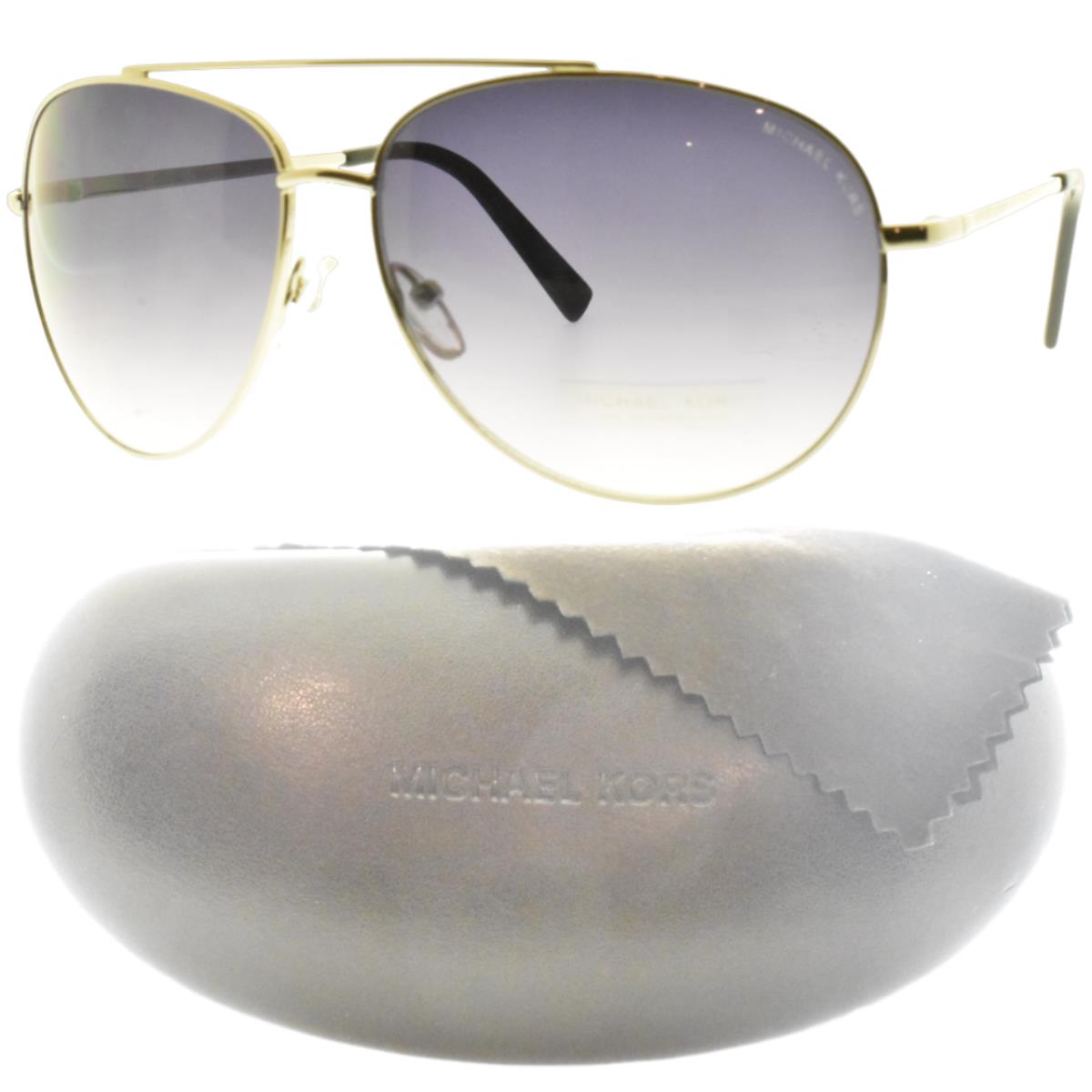 Michael Kors M3403S 045 Aviator Full Rim Silver Womens Sunglasses