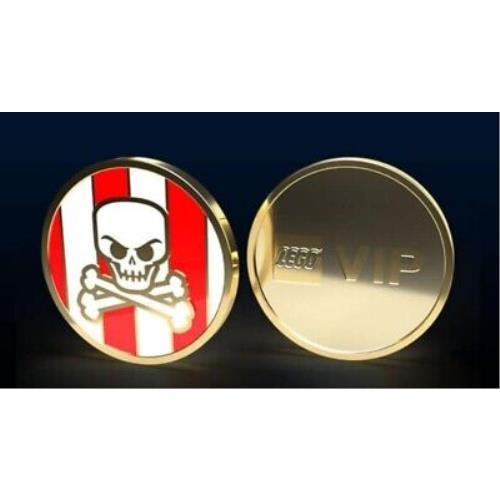 Lego Vip Pirate Logo Collectible Coin 2021 IN Hand 5006471 Limited Edition
