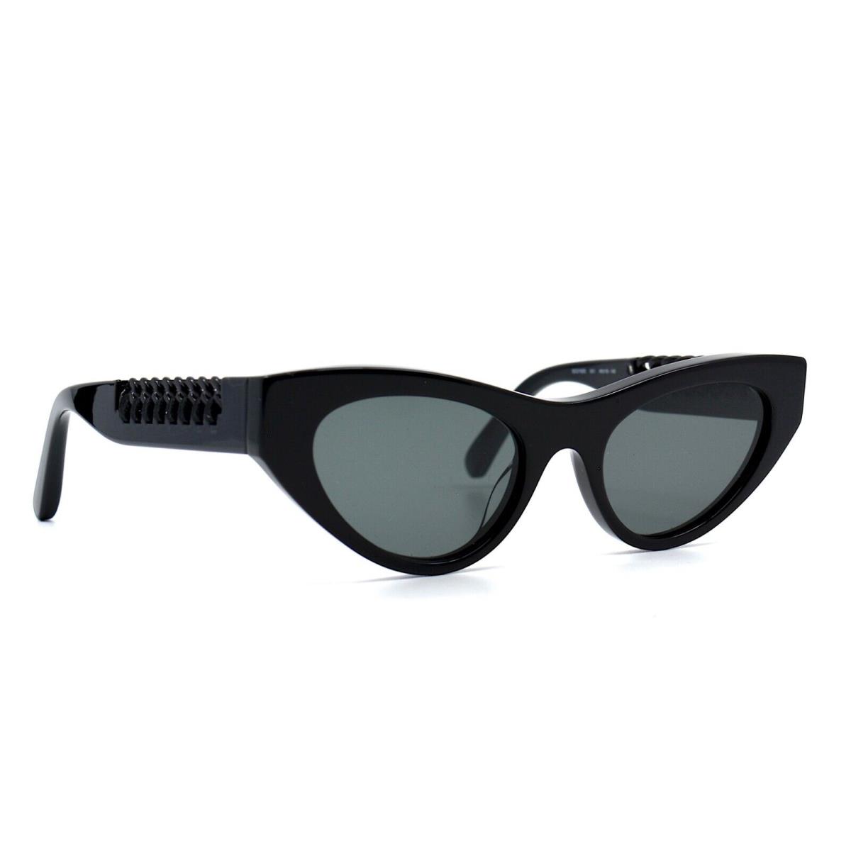 Stella Mccartney SC0193S 001 Black Smoke Sunglasses 49-19-140