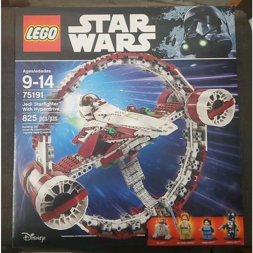 Lego Star Wars: Jedi Starfighter with Hyperdrive 75191