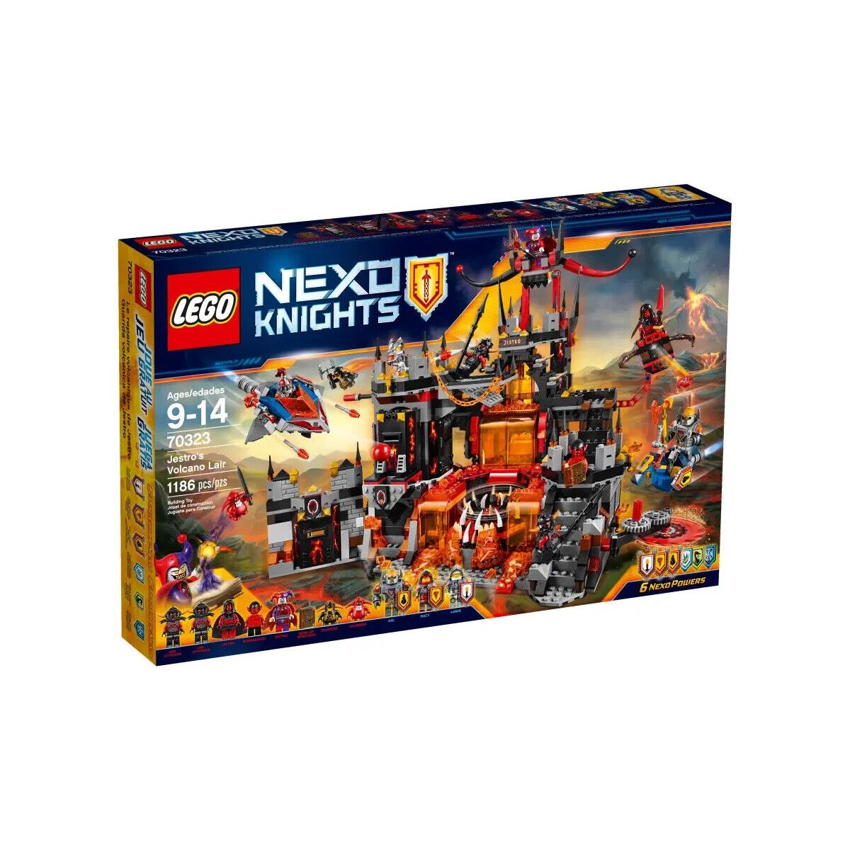 Lego Jestro`s Volcano Lair 70323 Nexo Knights Minifigure Building Set