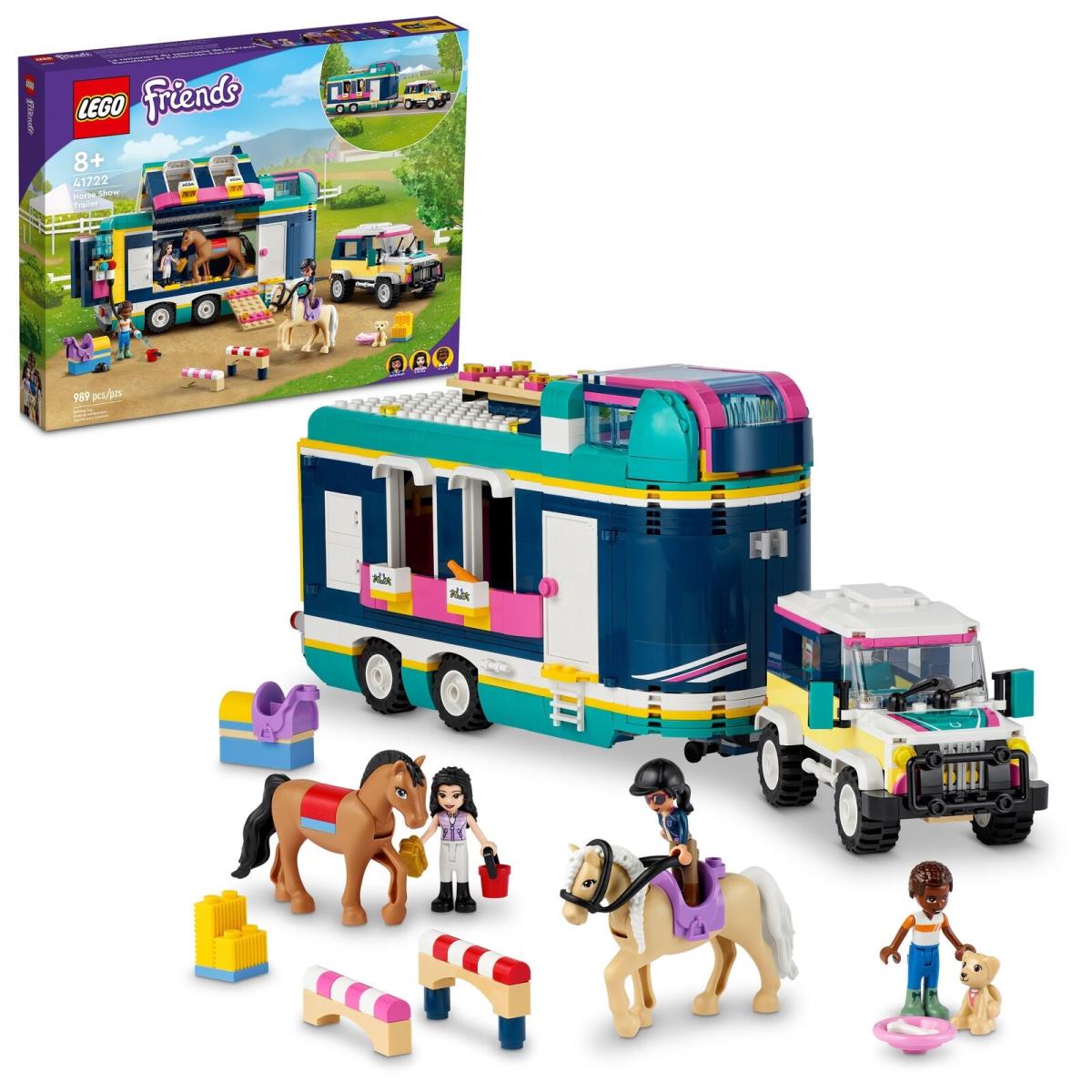 Lego Friends: Horse Show Trailer 41722 Great Price