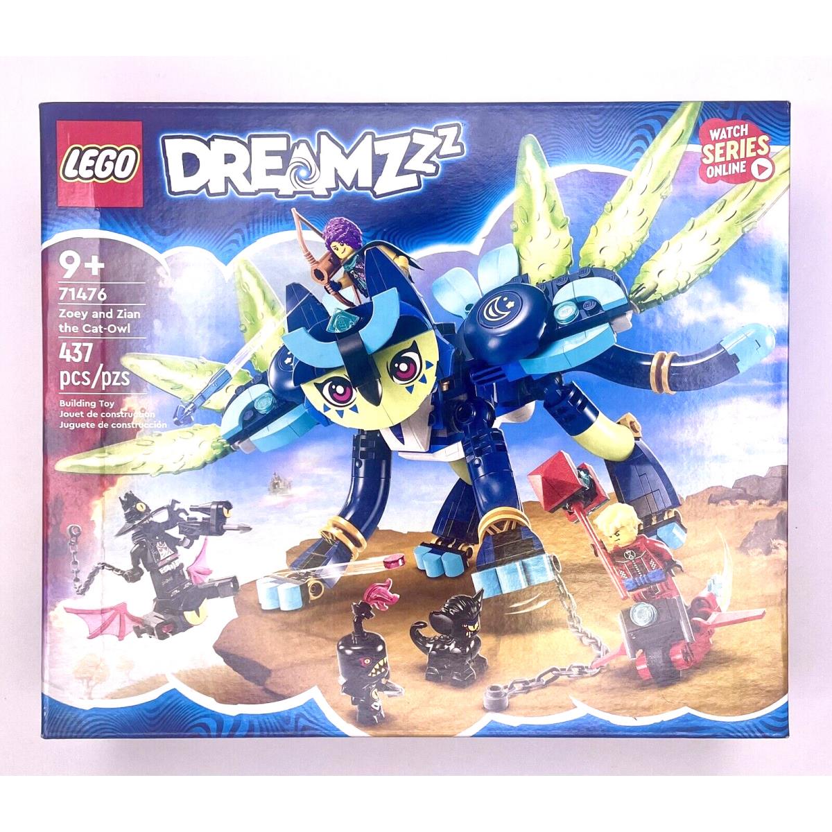 Lego Dreamzzz Zoey and Zian The Cat-owl 71476