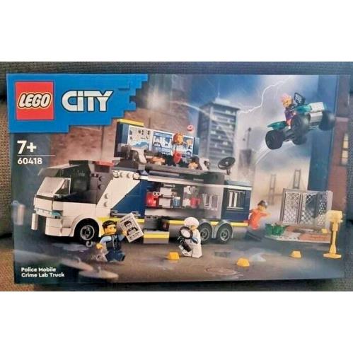 Lego City Police Mobile Crime Lab Truck 60418 Toy Building Kit 674 Pcs