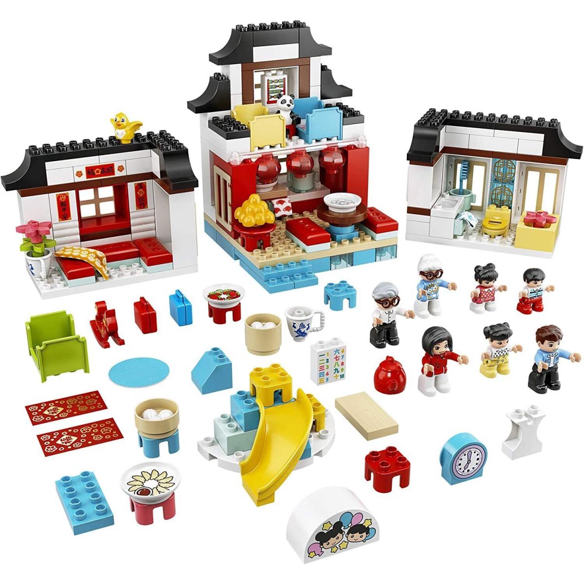 Lego Duplo Town Happy Childhood Moments 10943 Family House Toy Playset