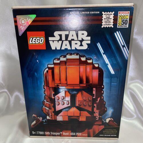 Lego Star Wars Sith Trooper Bust 77901 2019 Sdcc 2892/3000 Great Box