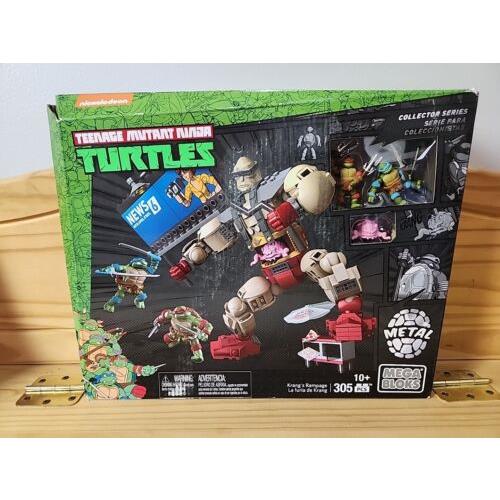 Teenage Mutant Ninja Turtles - Mega Bloks - Krang`s Rampage - 305 Pieces