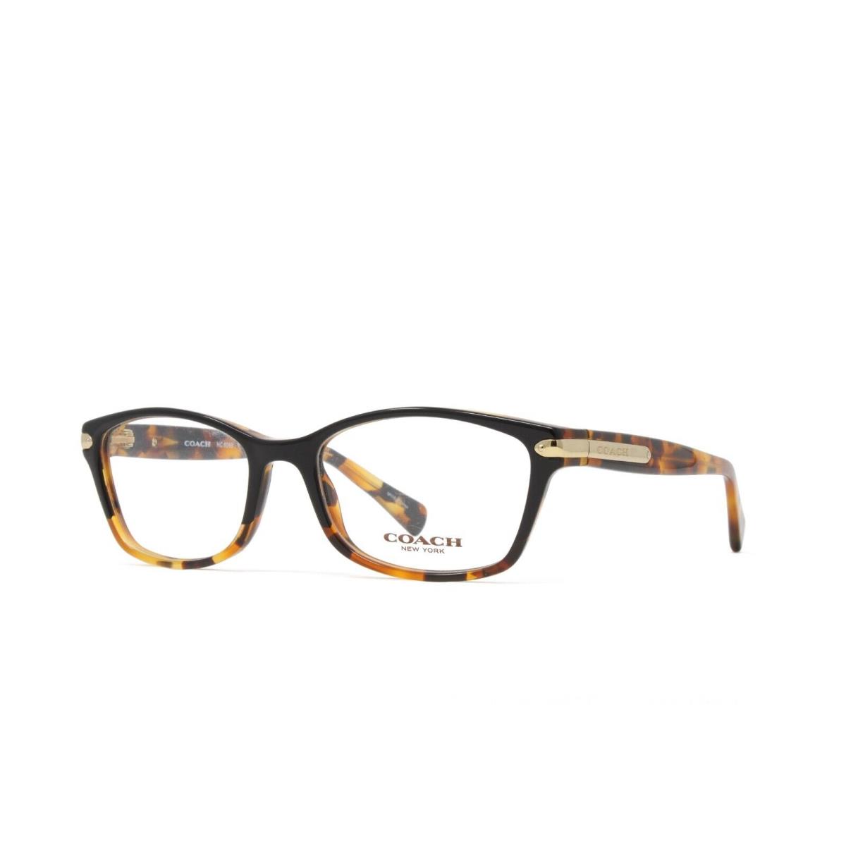 Coach Women`s Eyeglasses HC6065 5438 Black Tortoise Gradient 51mm