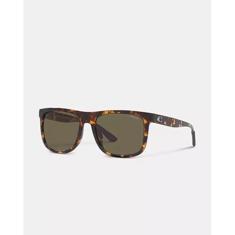 Coach Men`s 57mm Dark Tortoise Sunglasses HC8367U-51203-57