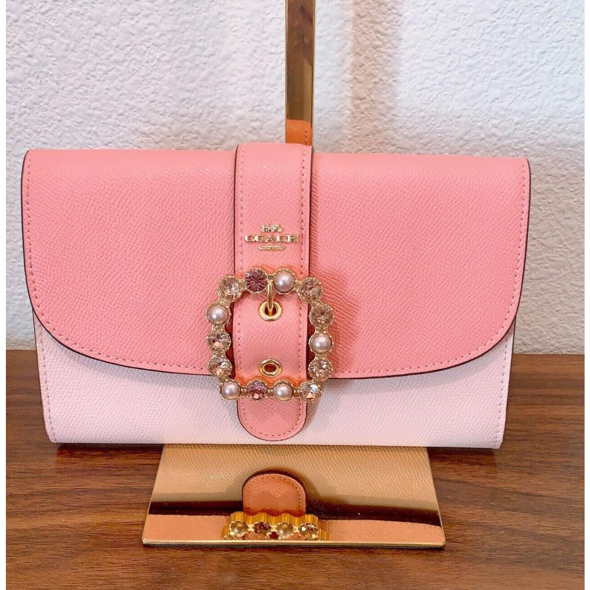 Coach Gemma Clutch Crossbody In Colorblock C3227