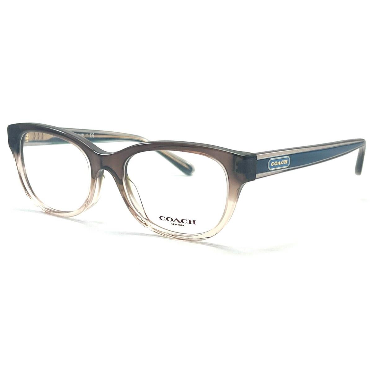 Coach HC6187 5678 Transparent Brown Eyeglasses 52-18 140