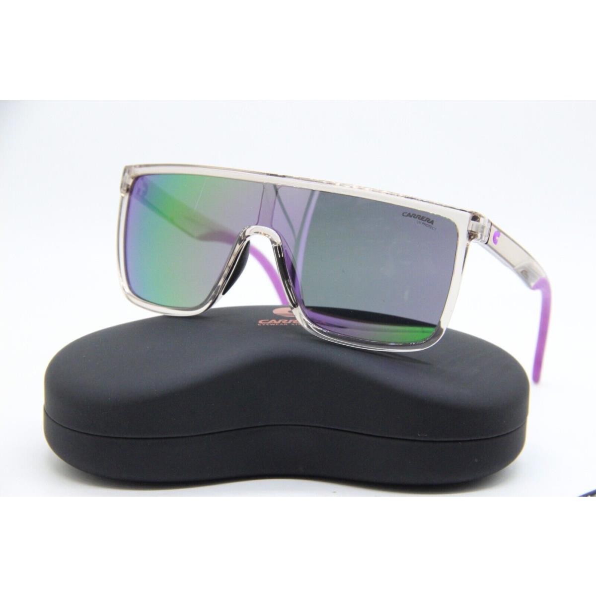 Carrera 8060/S SS7TE Transparent Purple Sunglasses W/case 99-01