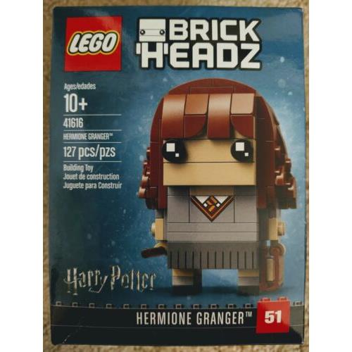 Lego Harry Potter Brickheadz 41616 Hermione Granger Retired