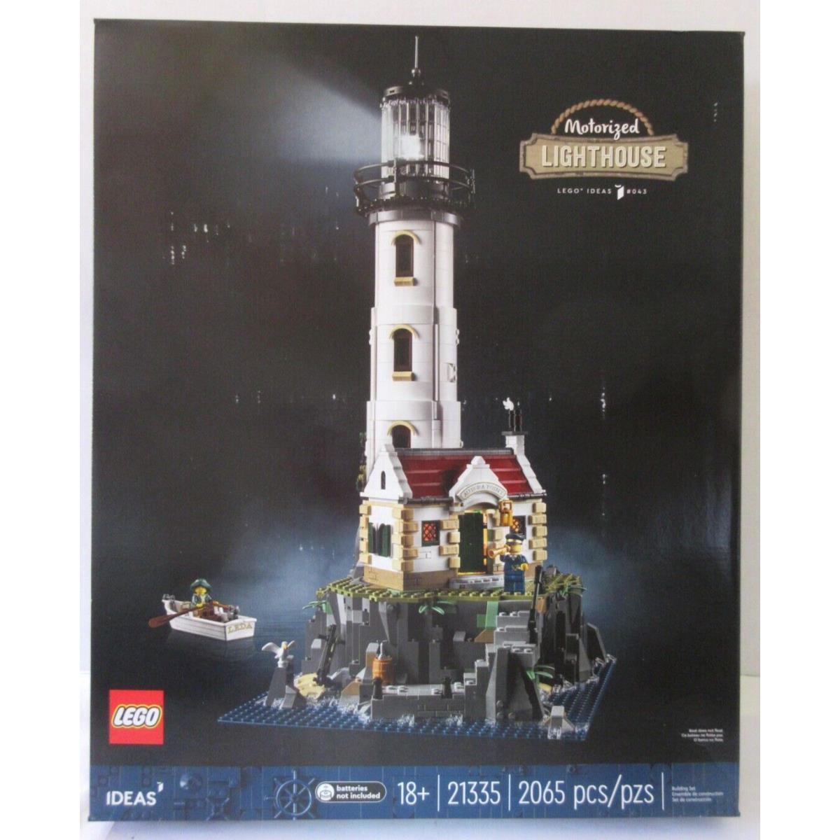 Lego Ideas 21335 Motorized Lighthouse in Shipping Box