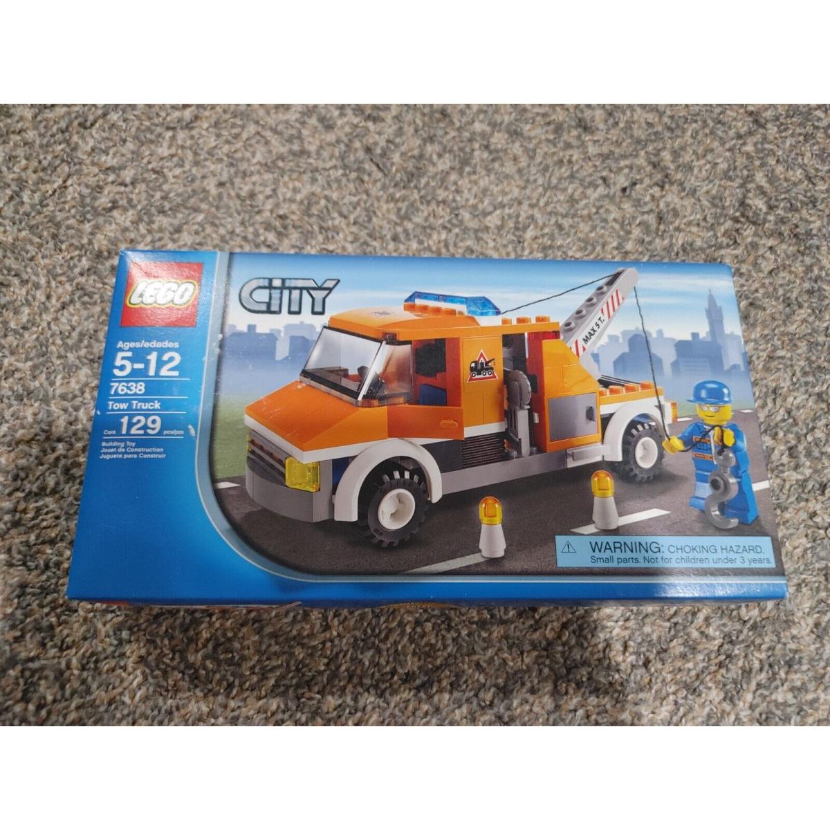 7638 Lego City Tow Truck Nisb