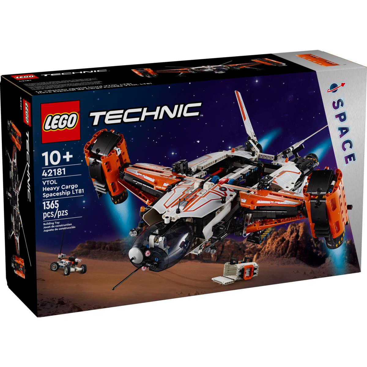 Lego Technic Vtol Heavy Cargo Spaceship LT81 42181