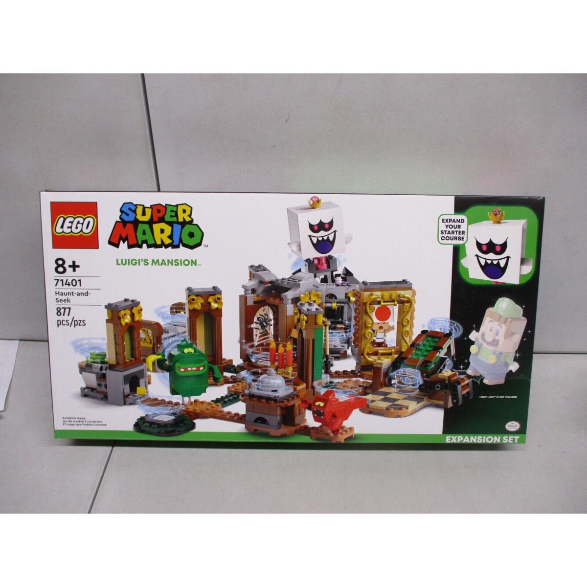 2022 Lego Super Mario Luigi`s Mansion Haunt-and-seek 71401