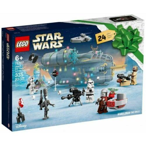 Lego Star Wars 75307 Christmas Advent Calendar 2021 Building Kit Expedited