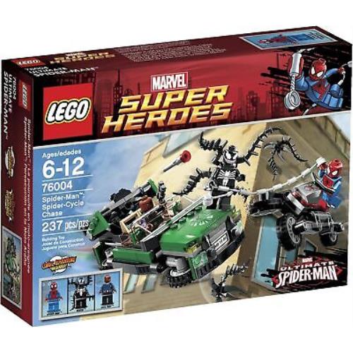Lego Super Heroes Spider-cycle Chase 76005