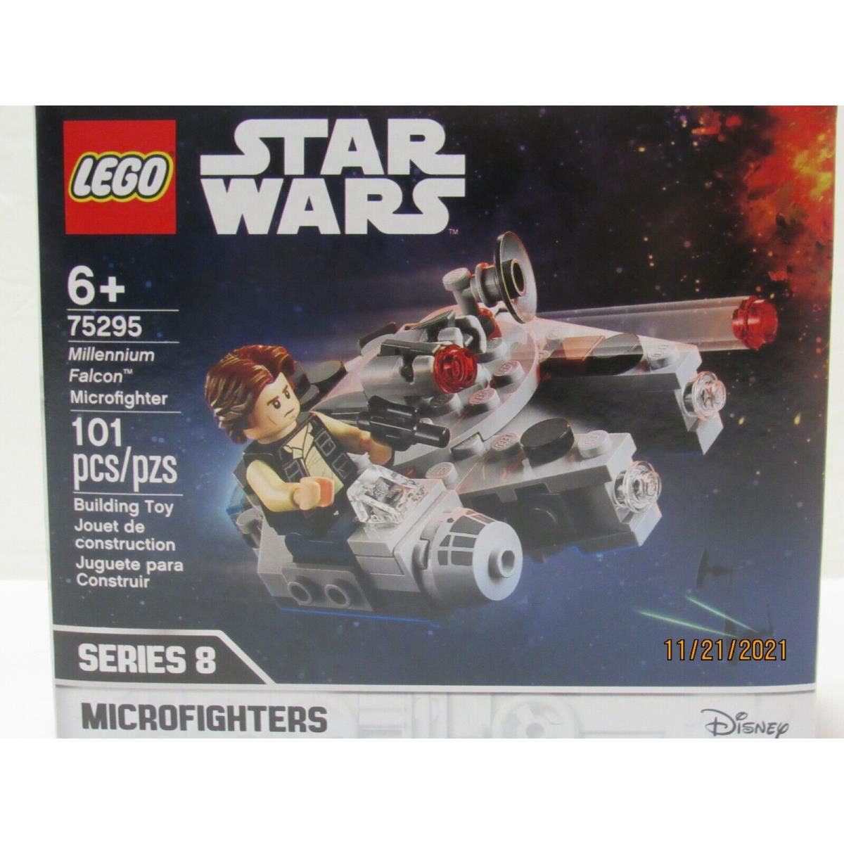 Lego Star Wars Millennium Falcon Microfighter 75295 Ages 6+ 101 Pieces
